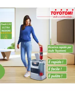 Confezione 6 pezzi di combustibile "toyotube" da 1,4 litri